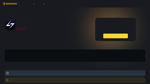 Screenshot of How to Buy LightChain (LIGHT) Guide - Binance