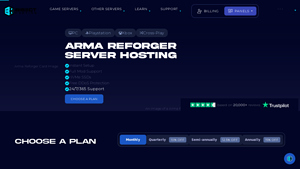 Screenshot of Arma Reforger Server Hosting - BisectHosting