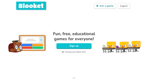 Screenshot of Blooket – Fun, Free, Educational Games for Everyone