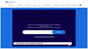 Screenshot of Buy Domain Names | Check Availability and Register a ... - Bluehost