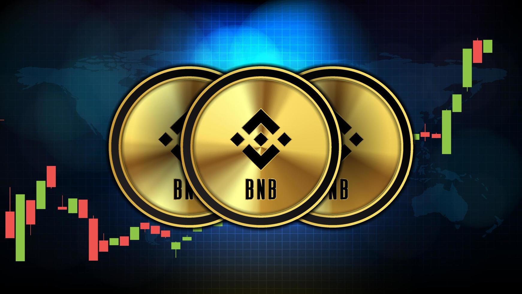 Featured image for BNB (BNB) - abstract futuristic technology ...