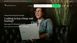 Screenshot of Cheap GoDaddy Web Hosting for $1.69/month | Low Cost Prices