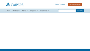 Screenshot of Retirement Estimate Calculator - CalPERS - CA.gov