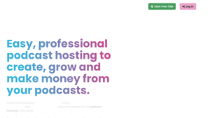Screenshot of Unlimited podcast hosting • Best podcast platform • Captivate.fm