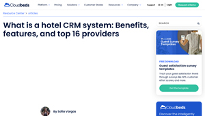 Screenshot of What is a hotel CRM system: Benefits, features, and top 16 providers