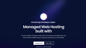 Screenshot of Cloudways: Managed Cloud Hosting Platform Simplified