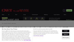 Screenshot of Best Cloud Web Hosting for Fast-Growing Websites in 2025 - CNET