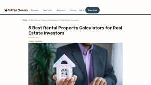Screenshot of 5 Best Rental Property Calculators for Real Estate Investors - Clozers