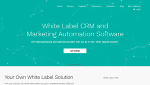 Screenshot of Complete CRM: White Label CRM