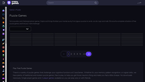 Screenshot of Puzzle Games Play on CrazyGames
