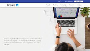 Screenshot of Crelate: Best Recruitment CRM, ATS, and Staffing Software