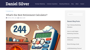 Screenshot of What's the Best Retirement Calculator? | Daniel Silver