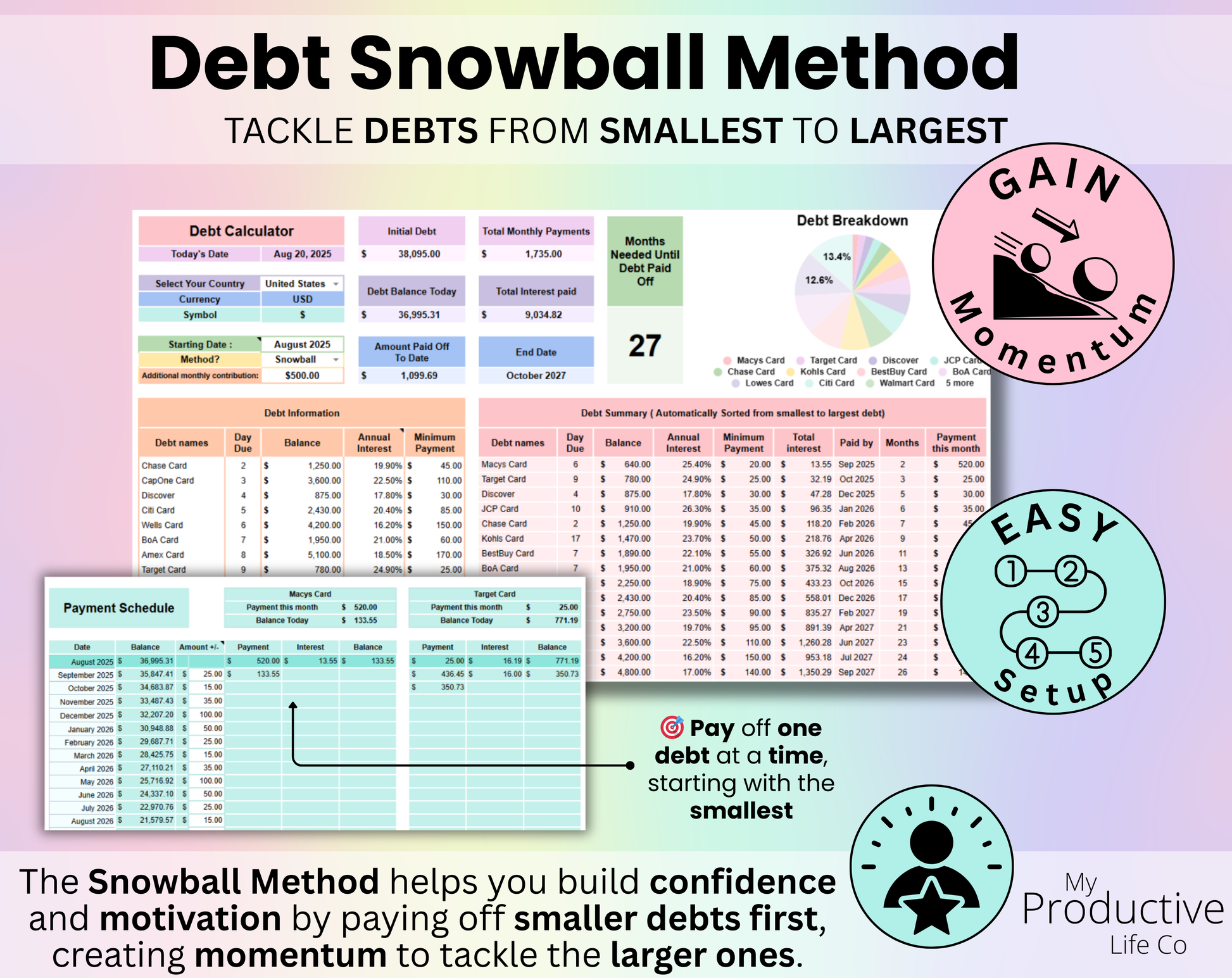 Featured image for debt snowball calculator - Debt Snowball / Avalanche Calculator ...