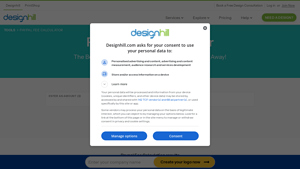 Screenshot of Paypal Fee Calculator - Designhill