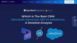 Screenshot of Comparing Microsoft Dynamics 365 vs. Salesforce: Best CRM