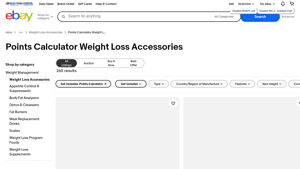 Screenshot of Points Calculator Weight Loss Accessories for sale - eBay
