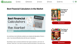 Screenshot of Best Financial Calculators in the Market - Effortless Math