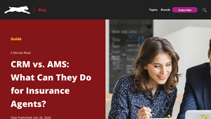 Screenshot of Guide: Insurance CRM vs Agency Management System - EZLynx