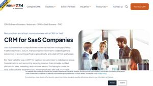 Screenshot of CRM for SaaS Business - Reviews & Pricing - FindMyCRM