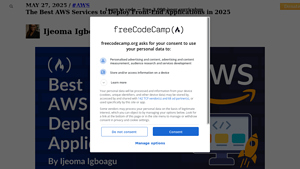 Screenshot of The Best AWS Services to Deploy Front-End Applications in 2025