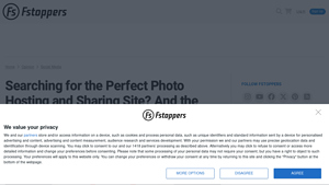 Screenshot of Searching for the Perfect Photo Hosting and Sharing Site? And the ...