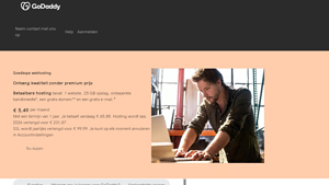 Screenshot of Cheap Web Hosting | High Quality Hosting at a Low Price - GoDaddy