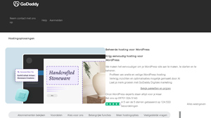 Screenshot of Managed Hosting for WordPress |Fast & Secure with AI Site Builder