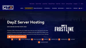 Screenshot of DayZ Server Hosting In USA - GTXGaming