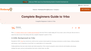 Screenshot of Complete Beginners Guide to Vrbo - Hostaway