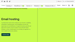 Screenshot of Affordable Email Hosting | Reliable Email Hosted for Your Business