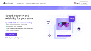 Screenshot of eCommerce Hosting | Launch Your Online Store in Minutes