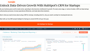Screenshot of The Best CRM for Startups: The What, Why, & How-To | HubSpot