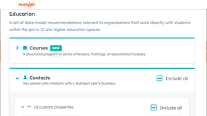 Screenshot of Comprehensive Guide to CRM for Education - HubSpot
