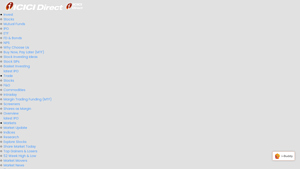 Screenshot of Calculate EBITDA Margin Online - ICICI Direct
