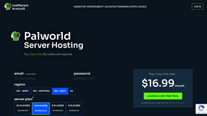 Screenshot of Palworld Server Hosting - Indifferent Broccoli (:|)