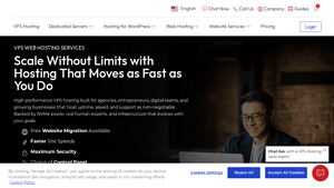 Screenshot of Best VPS Hosting & Managed VPS Services 2025 - InMotion Hosting