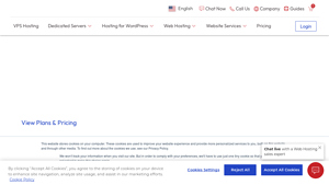 Screenshot of InMotion Hosting: Best Web Hosting, VPS, Dedicated Servers for ...
