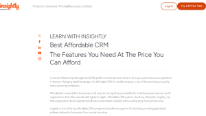 Screenshot of Best Affordable CRM