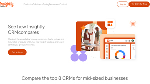 Screenshot of CRM software comparison: compare best CRM tools and alternatives