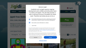 Screenshot of Jigidi.com: Free online jigsaw puzzles