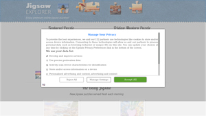 Screenshot of Jigsaw Explorer – Online Jigsaw Puzzles