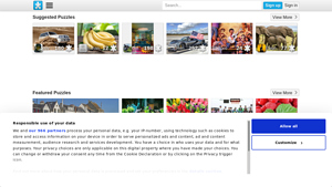 Screenshot of Free Online Jigsaw Puzzles
