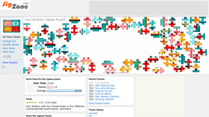 Screenshot of Daily Jigsaw Puzzle - Puzzle of the Day - JigZone.com