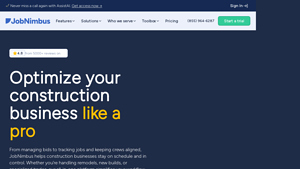 Screenshot of #1 Construction CRM Software | Estimate, Propose, Collect $