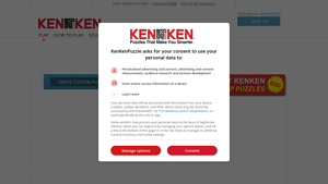 Screenshot of Play KenKen Math Puzzles - Free Math Games & Logic Puzzles!