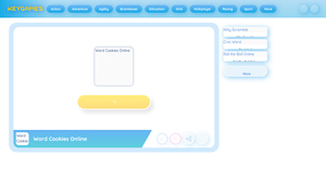 Screenshot of Word Cookies Online - Online Game - Play for Free | Keygames.com