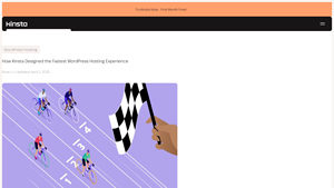 Screenshot of How Kinsta Designed the Fastest WordPress Hosting Experience