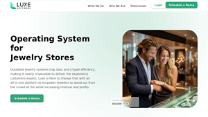 Screenshot of Luxe: Jewelry Point of Sale, CRM, Analytics and more