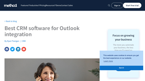 Screenshot of Best CRM Software for Outlook Integration — All You Need to Know
