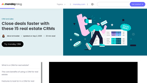 Screenshot of Close deals faster with these 15 real estate CRMs